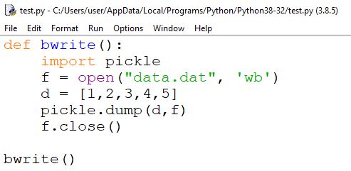 Class 12 - How To Handle Binary File In Python - Easy Handout - CS-IP ...