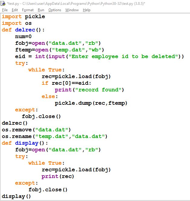 10 Important Questions Of Binary File Handling In Python - CS-IP ...