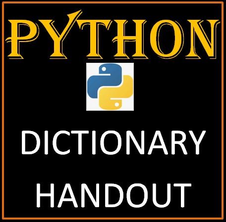 PYTHON DICTIONARY