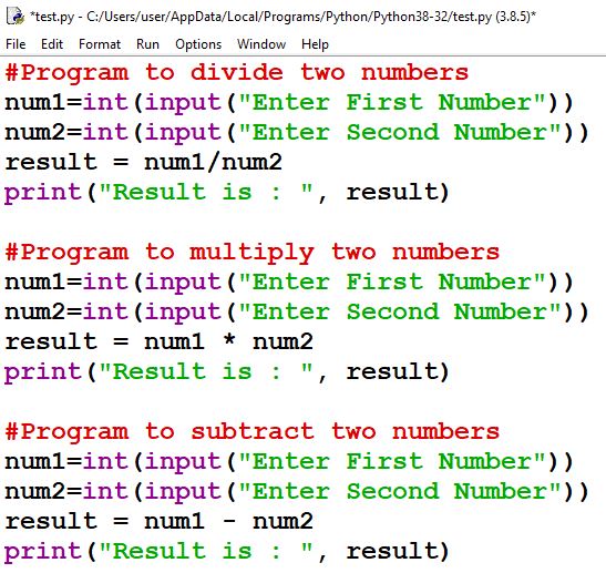 Python Program To Add Two Numbers #4 - CS-IP-Learning-Hub